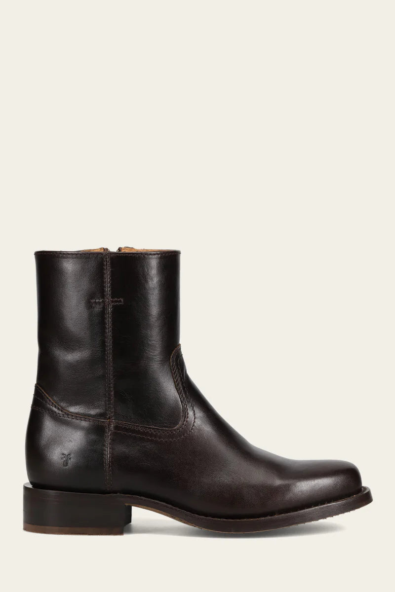 Frye Men's Campus Inside Zip Bourbon