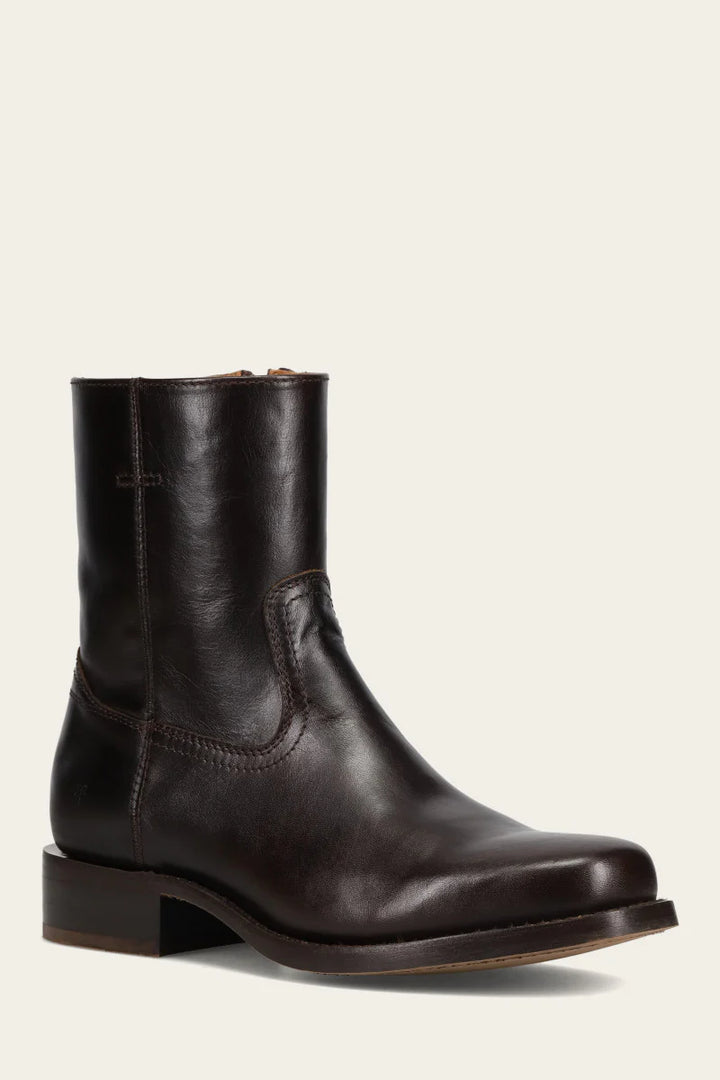 Frye Men's Campus Inside Zip Bourbon