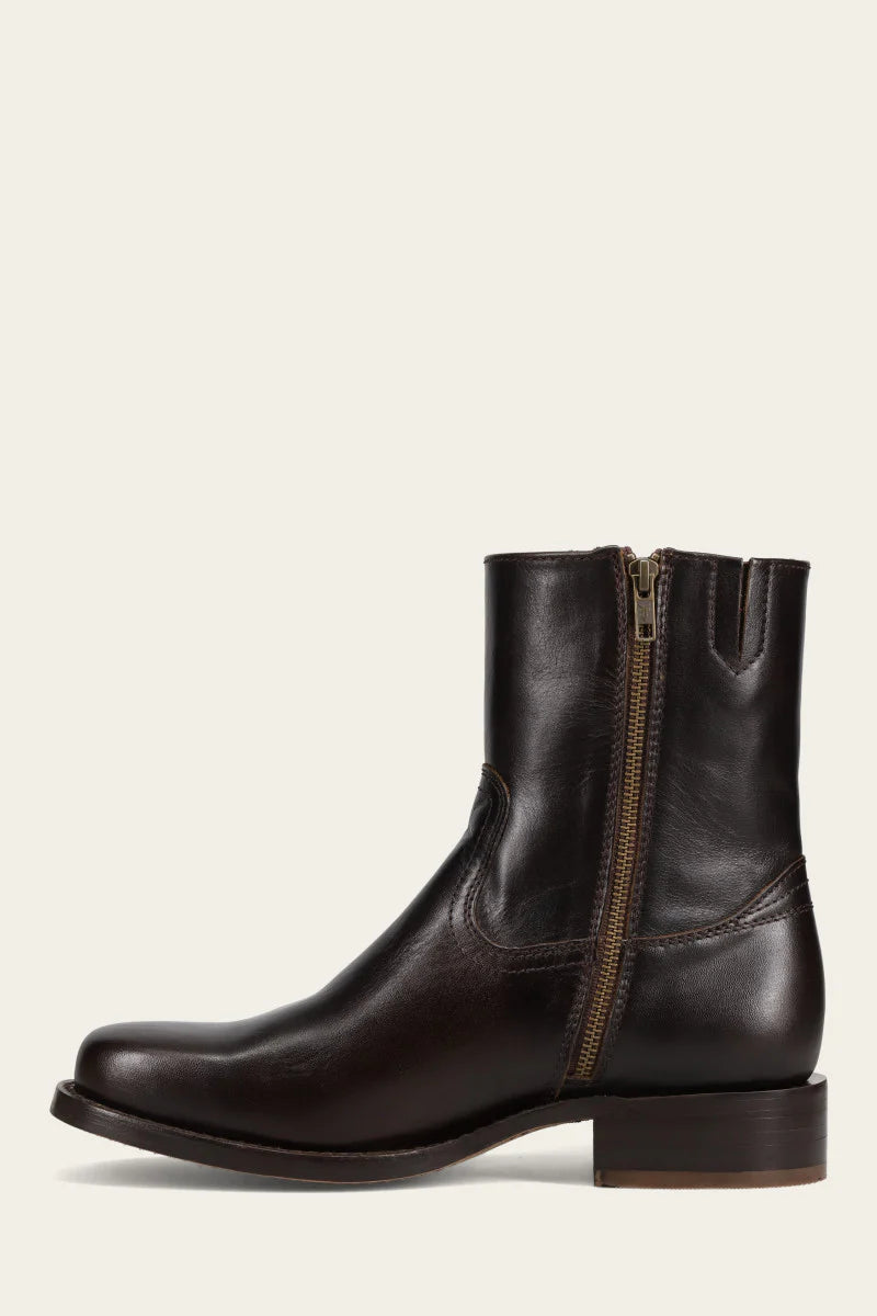 Frye Men's Campus Inside Zip Bourbon