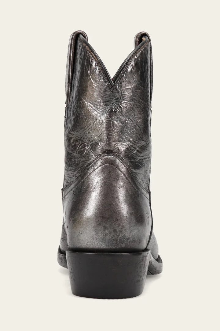 Frye Billy Short Cowboy Boot Dark Pewter - Orleans Shoe Co.