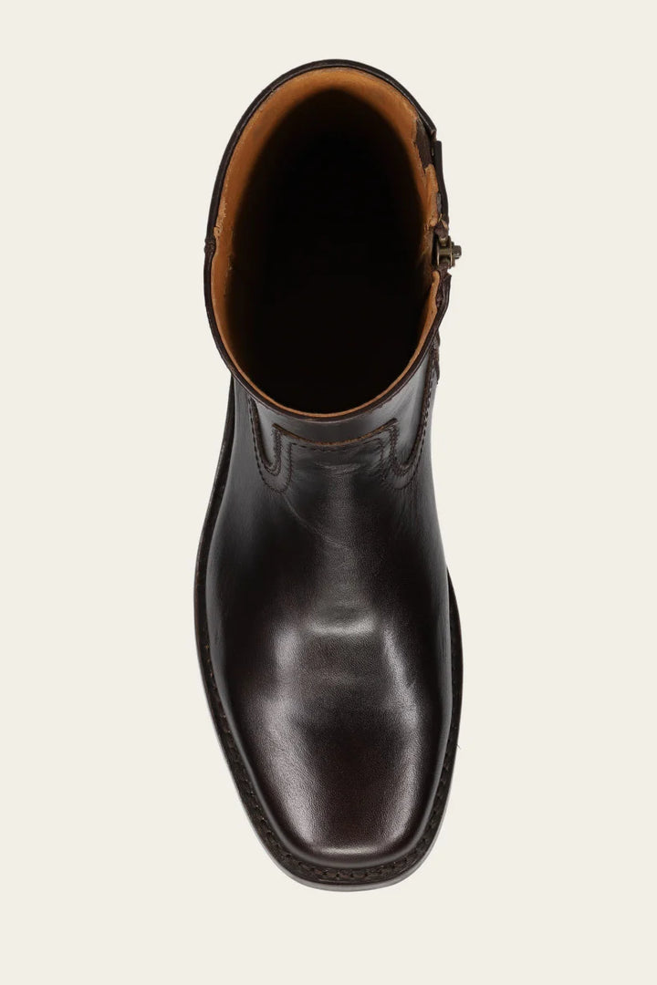 Frye Men's Campus Inside Zip Bourbon