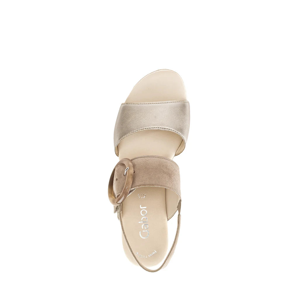 Gabor Women's 84.645.62 Satin Metallic - Orleans Shoe Co.