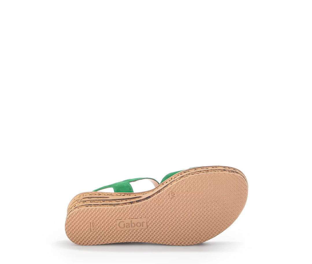 Gabor Women’s 24.653.19 Samtchevreau Verde - Orleans Shoe Co.