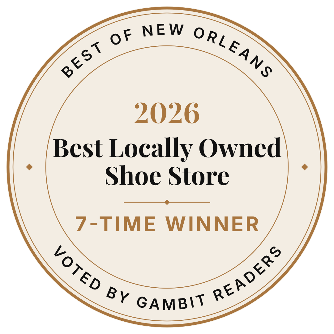 Gambit Best of New Orleans 2026 — Best Locally Owned Shoe Store, Orleans Shoe Co.