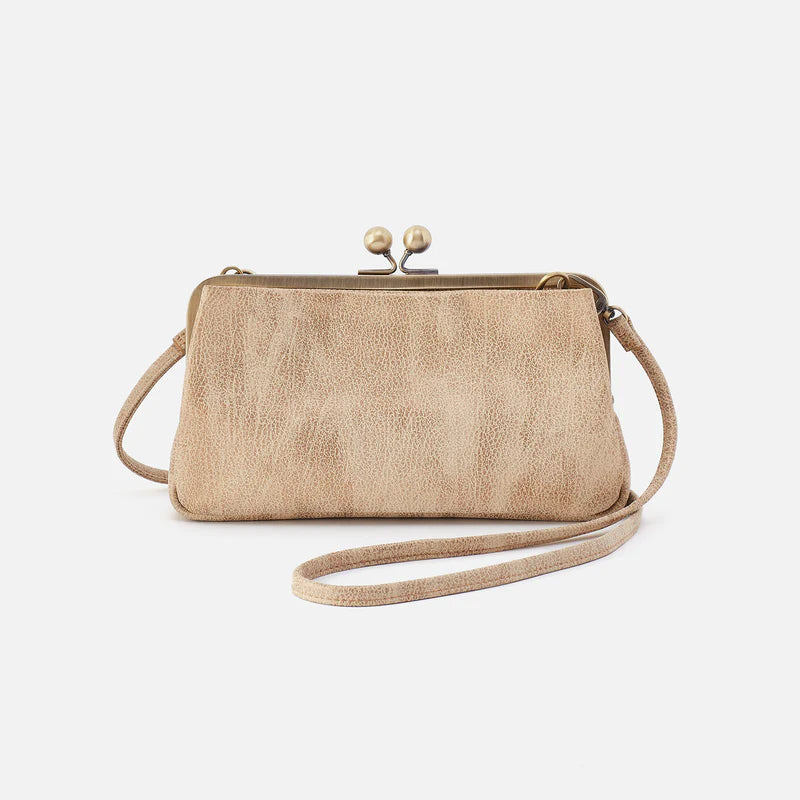 Hobo Lauren Frame Crossbody Gold Leaf