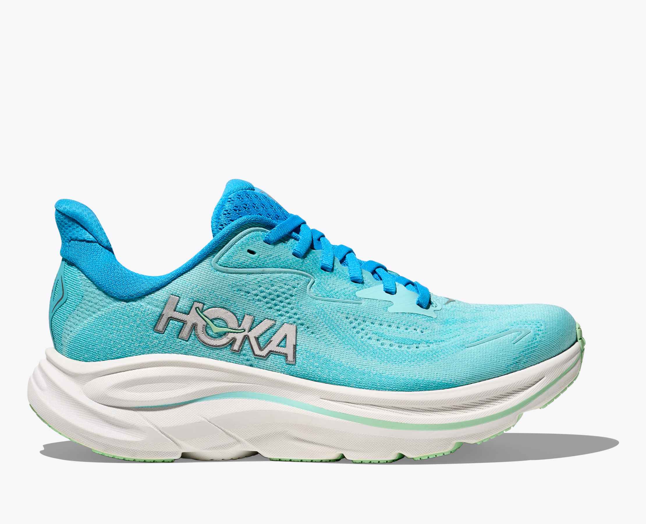 Hoka Women's Clifton 10 Skyward Blue Cielo Blue – Orleans Shoe Co.