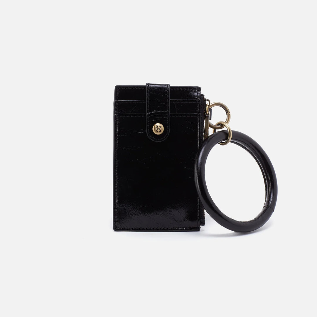 Hobo Ring Credit Card Wristlet Black - Orleans Shoe Co.