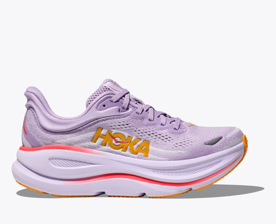 Hoka Women's Bondi 9 Aster Flower Starlight Glow