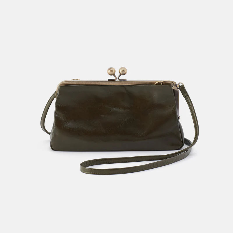 Hobo Lauren Frame Crossbody Deep Moss