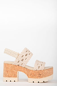 Homers Women's 21318 Venice Trenza5 Ivory