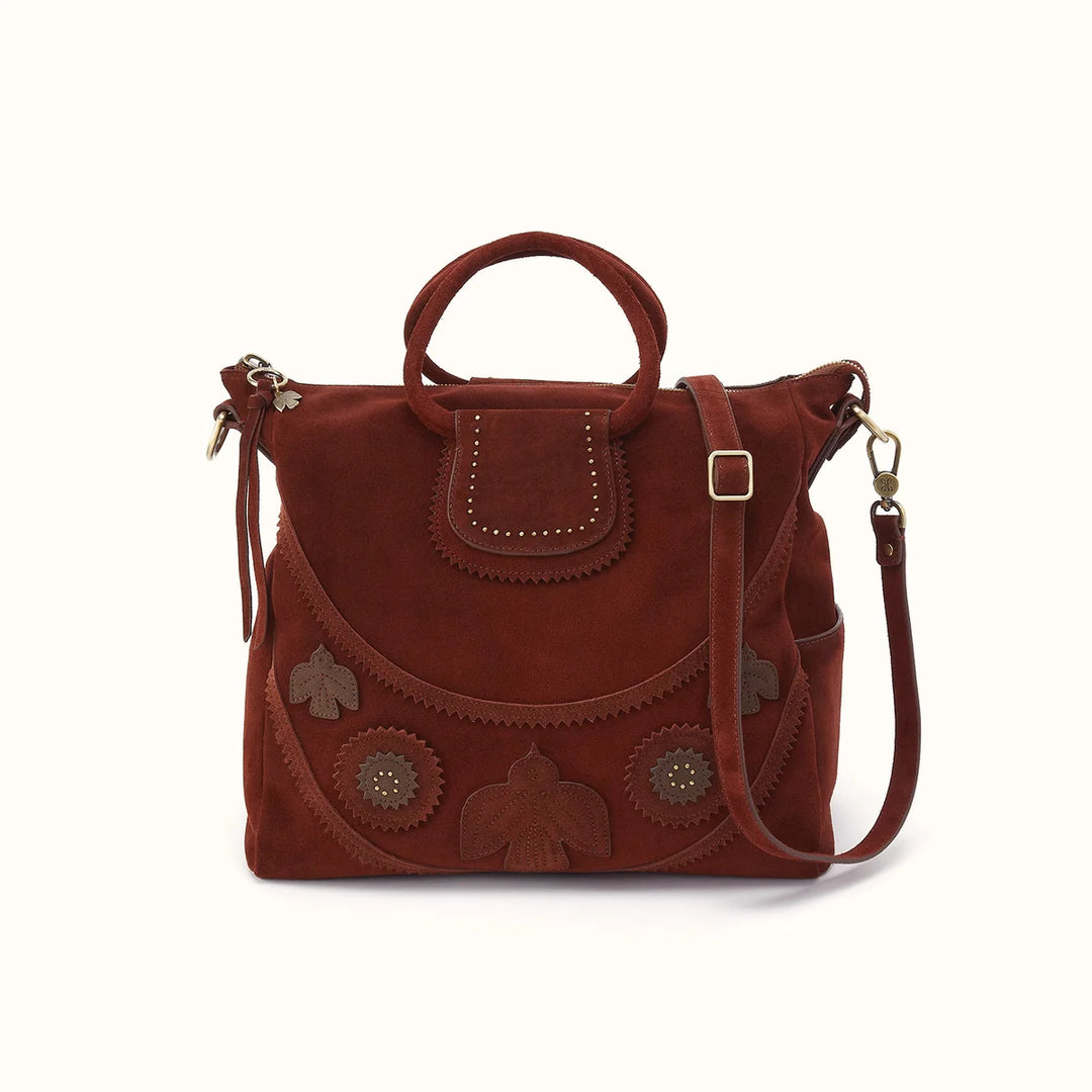 Hobo Sheila Large Satchel Chocolate