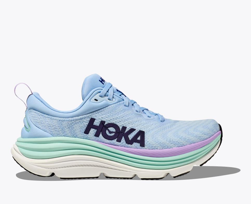 Hoka Women’s Gaviota 5 Airy Blue Sunlit Ocean - Orleans Shoe Co.