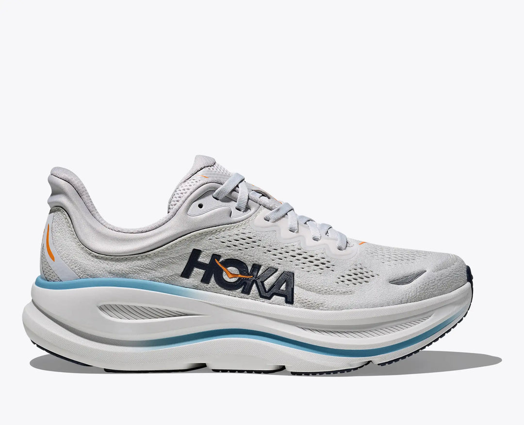 Hoka Men's Bondi 9 Stardust Cosmic Grey - Orleans Shoe Co.