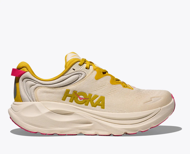 Hoka Women's Gaviota 6 Birch Yellow Gold