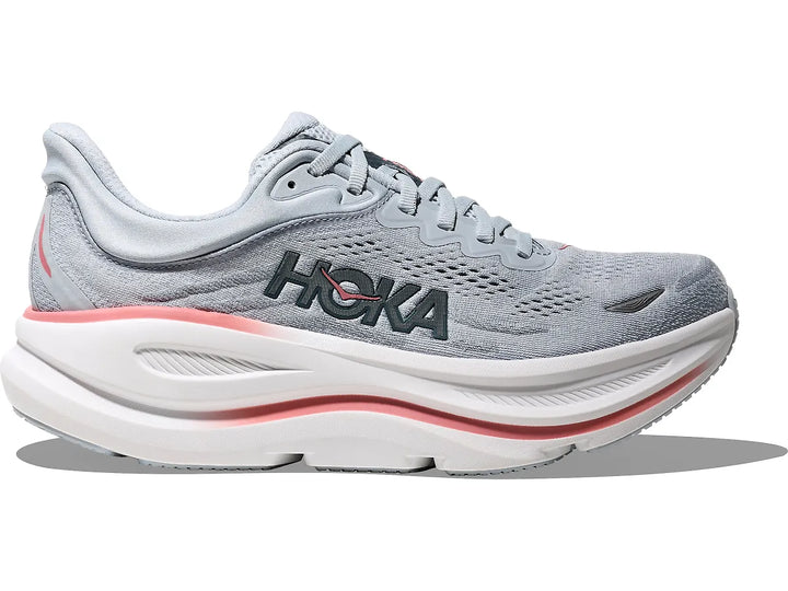 Hoka Women's Bondi 9 Mineral Blue Washed Blue
