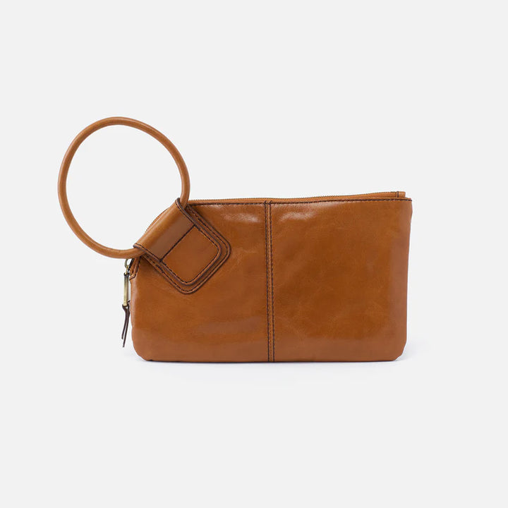 Hobo Sable Wristlet Truffle