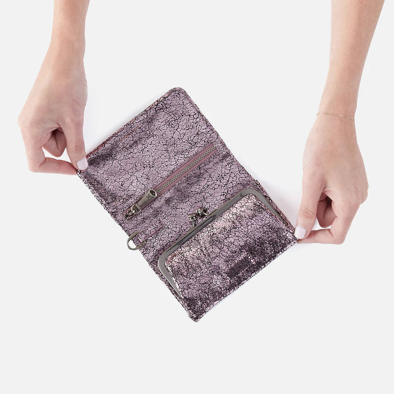 Hobo Ross Bead Wristlet Blush Crackle