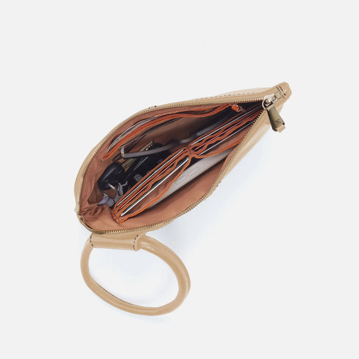 Hobo Sable Wristlet Desert Sand