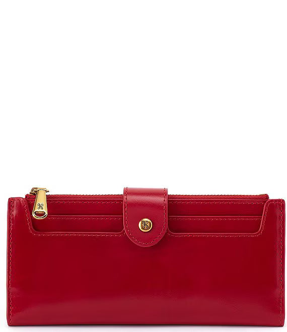 Hobo Dunn Continental Wallet True Red