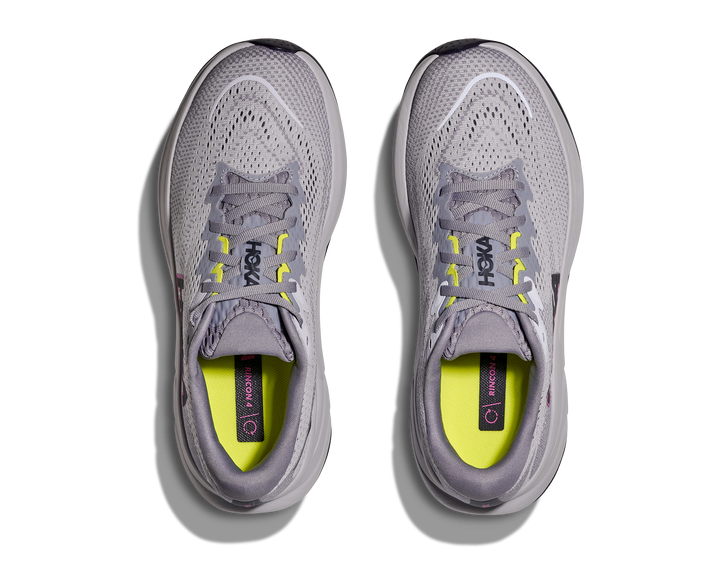 Hoka Women's Rincon 4 Grey Skies Foggy Grey