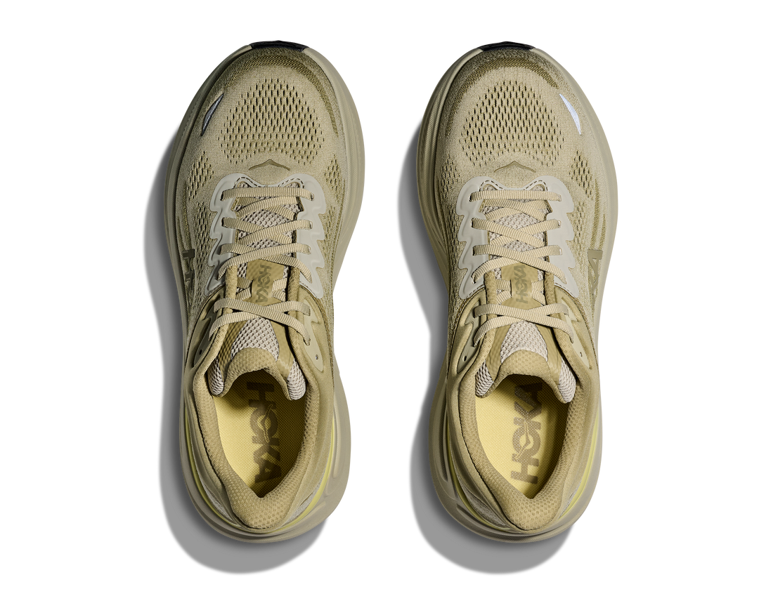 Hoka Men's Bondi 9 Grassland Oyster Mushroom