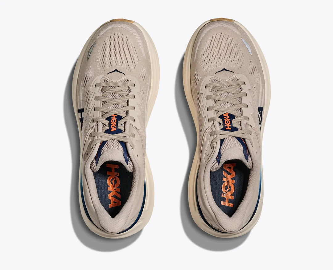 Hoka Men's Bondi 9 Stucco Grout - Orleans Shoe Co.