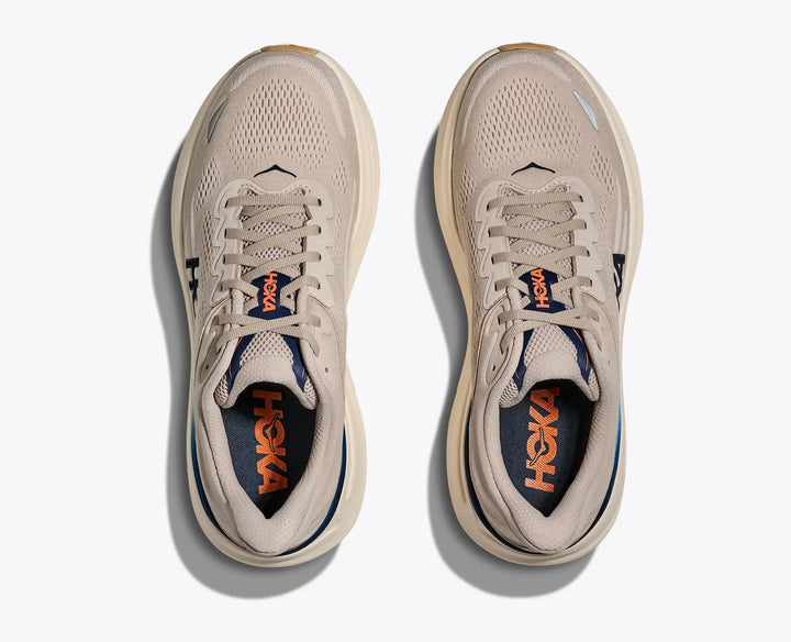 Hoka Men's Bondi 9 Stucco Grout - Orleans Shoe Co.