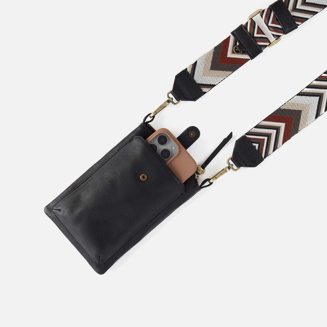 Hobo Cass Phone Crossbody Black