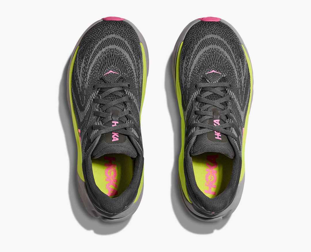 Hoka Women's Arahi 8 Charcoal Grey Grey Skies