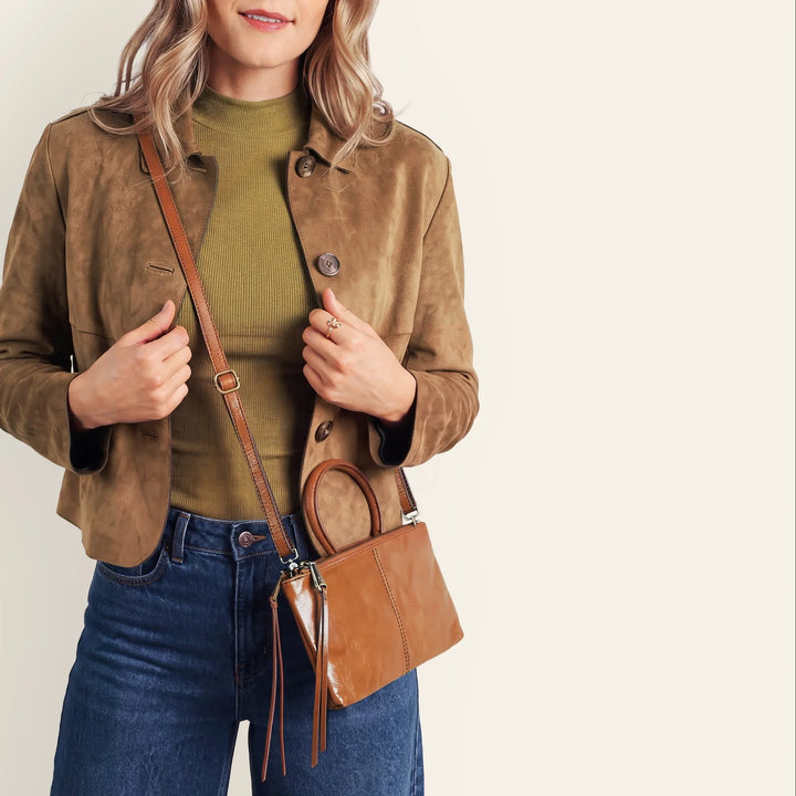 Hobo Sable Crossbody Truffle