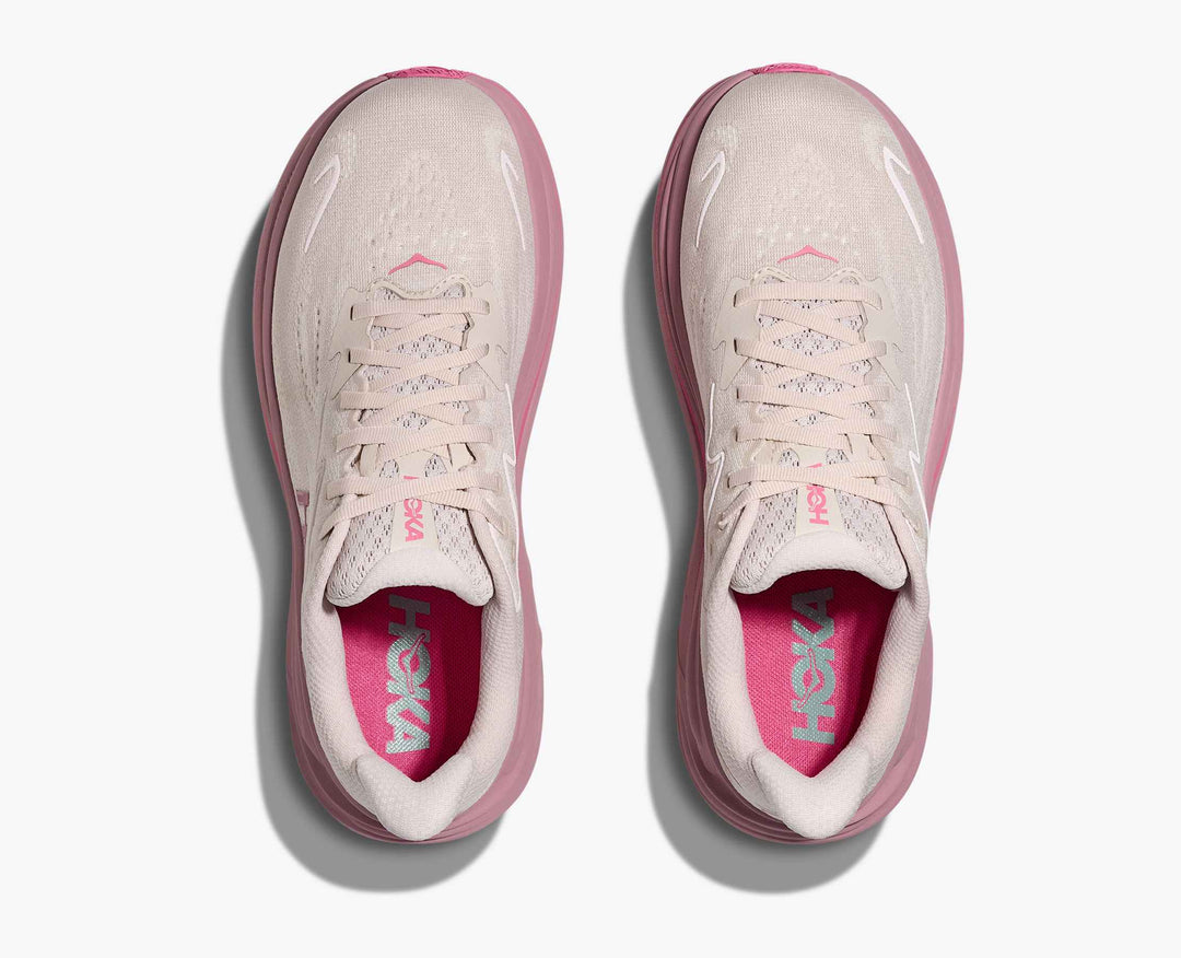 Hoka Women's Clifton 10 Rose Cream Dried Rose