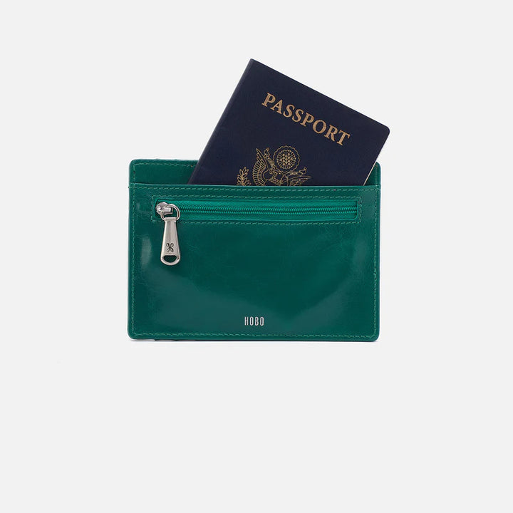 Hobo Euro Slide Card Case Alpine Green