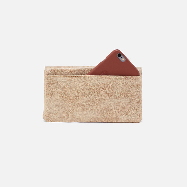 Hobo Lumen Continental Wallet Gold Leaf - Orleans Shoe Co.
