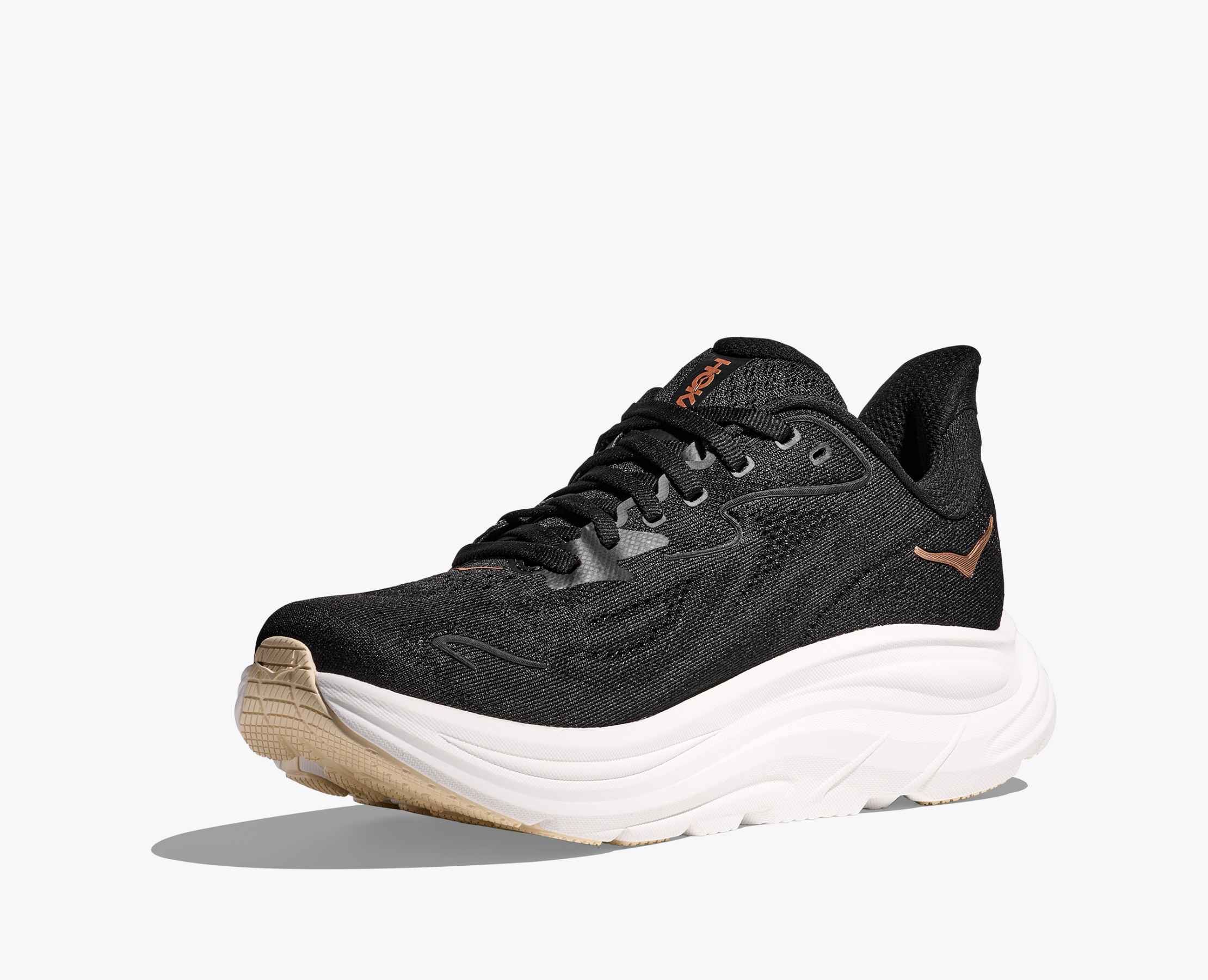 Hoka Women's Clifton 10 Black Rose Gold – Orleans Shoe Co.