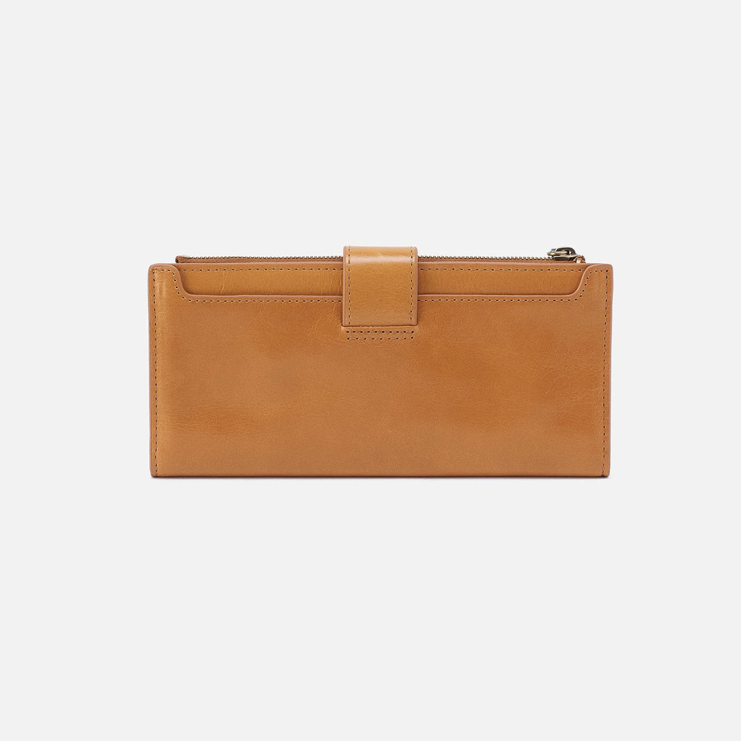 Hobo Dunn Continental Wallet Natural - Orleans Shoe Co.