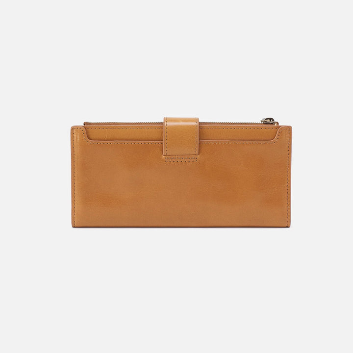 Hobo Dunn Continental Wallet Natural - Orleans Shoe Co.