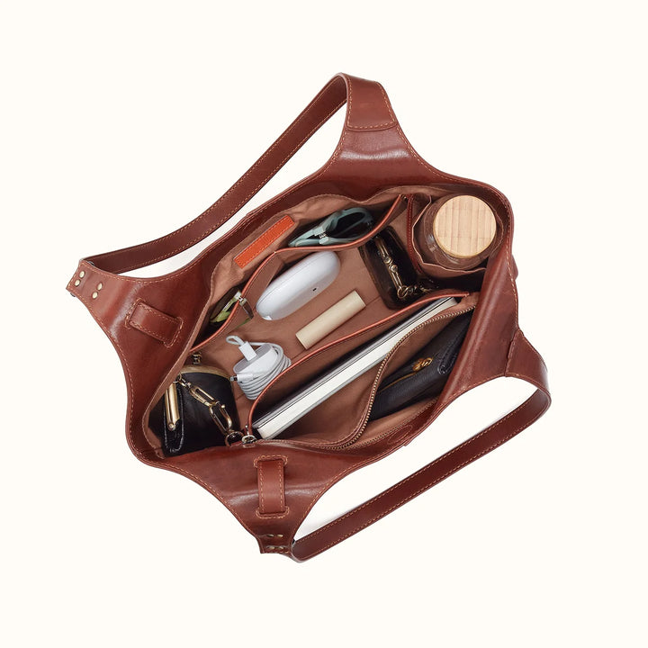 Hobo Atlas Tote Pecan Ridge