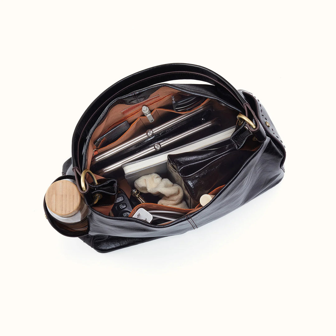 Hobo Seneca Shoulder Bag Black