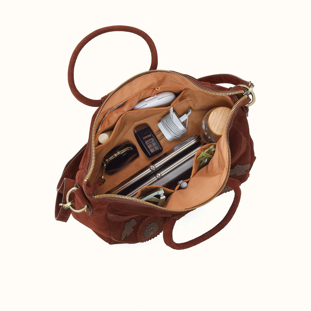 Hobo Sheila Large Satchel Chocolate