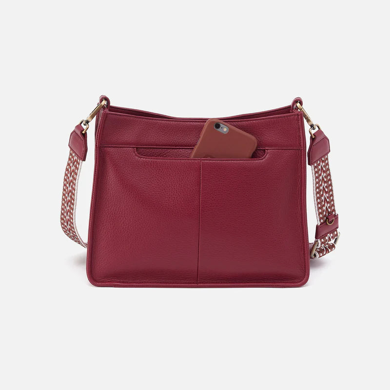 Hobo Cass Crossbody Wine