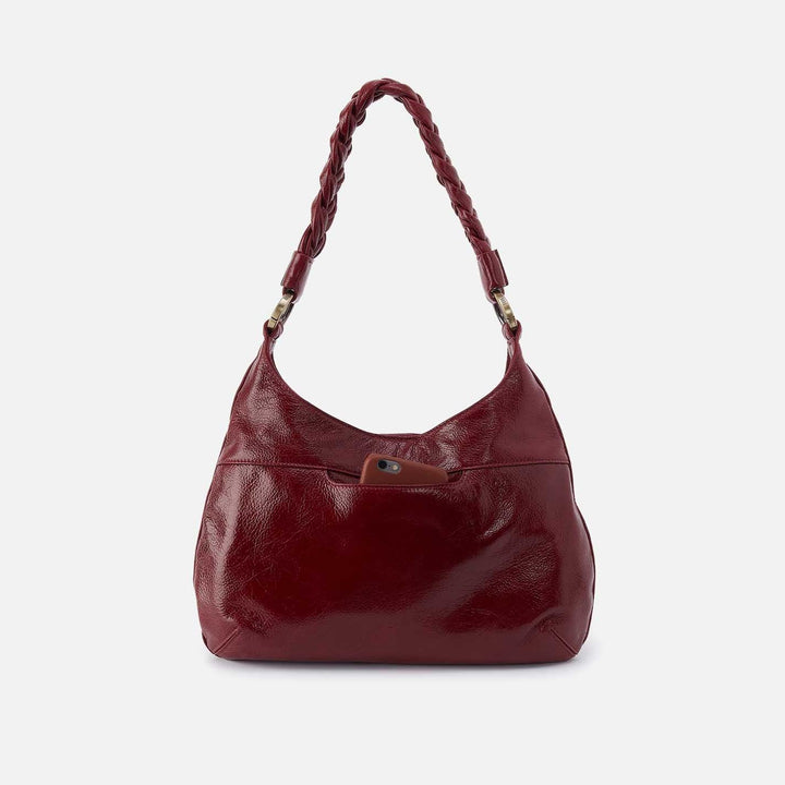 Hobo Madison Shoulder Garnet Gloss