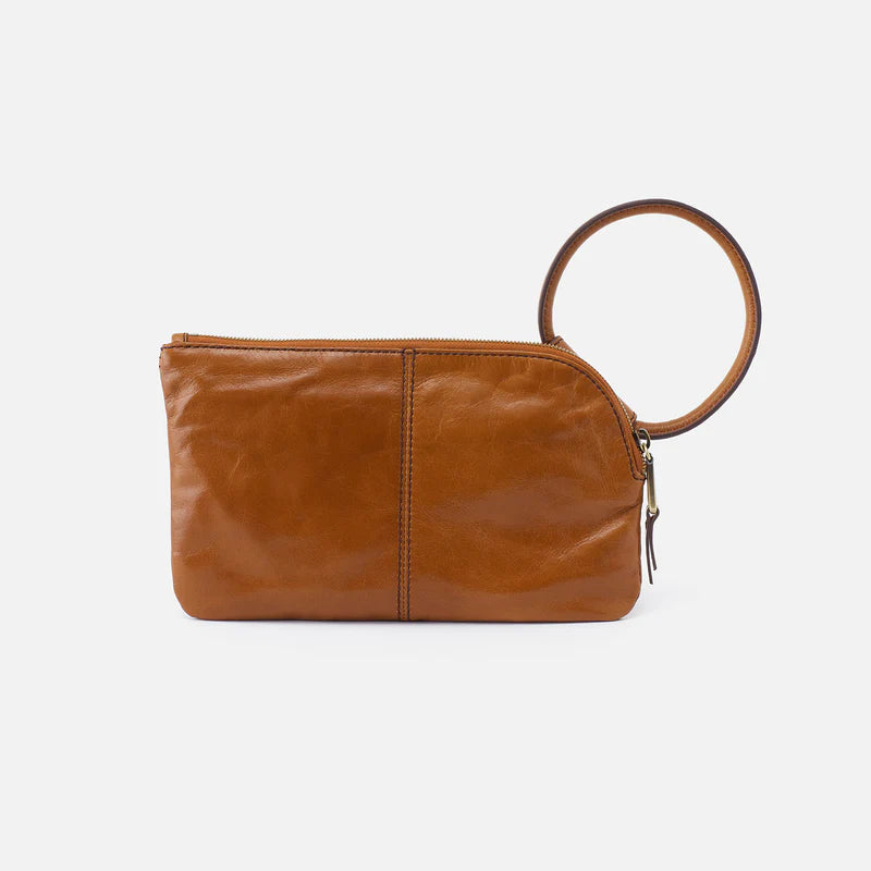 Hobo Sable Wristlet Truffle