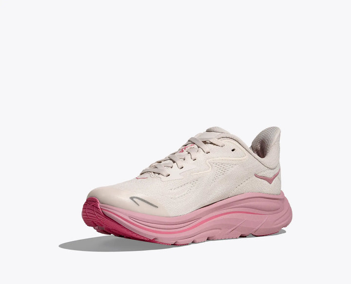 Hoka Big Kids Clifton 10 Rose Cream Dried Rose