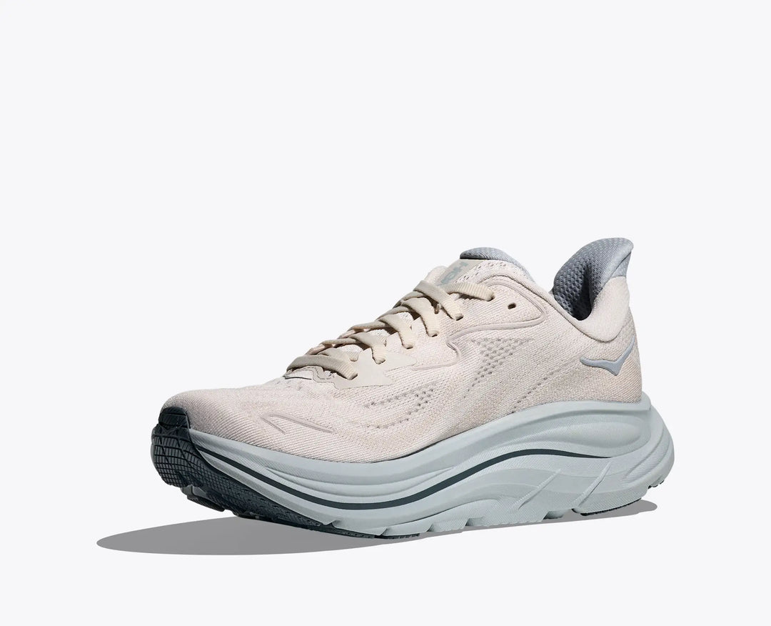 Hoka Women's Clifton 10 Grout Mineral Blue - Orleans Shoe Co.