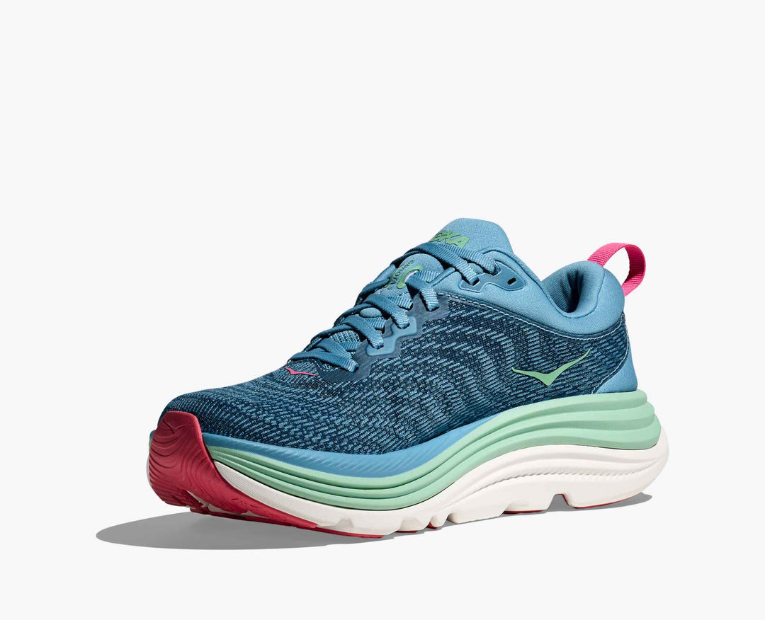 Hoka Women's Gaviota 5 Alpine Blue Jadeite - Orleans Shoe Co.
