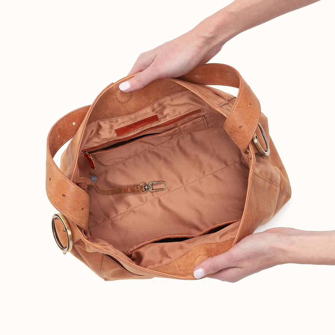 Hobo Render Shoulder Bag Whiskey