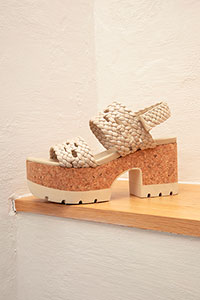 Homers Women's 21318 Venice Trenza5 Ivory