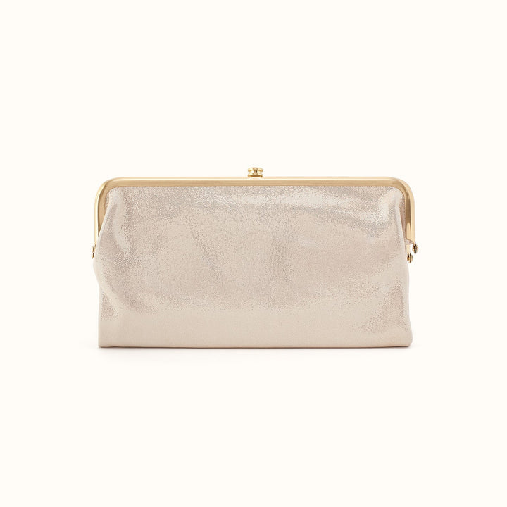 Hobo Lauren Clutch Wallet Sand Shimmer