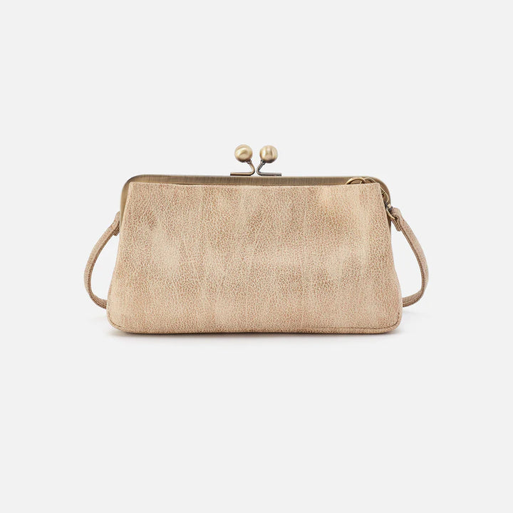 Hobo Lauren Frame Crossbody Gold Leaf