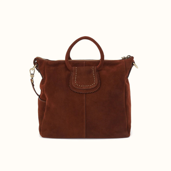 Hobo Sheila Large Satchel Chocolate